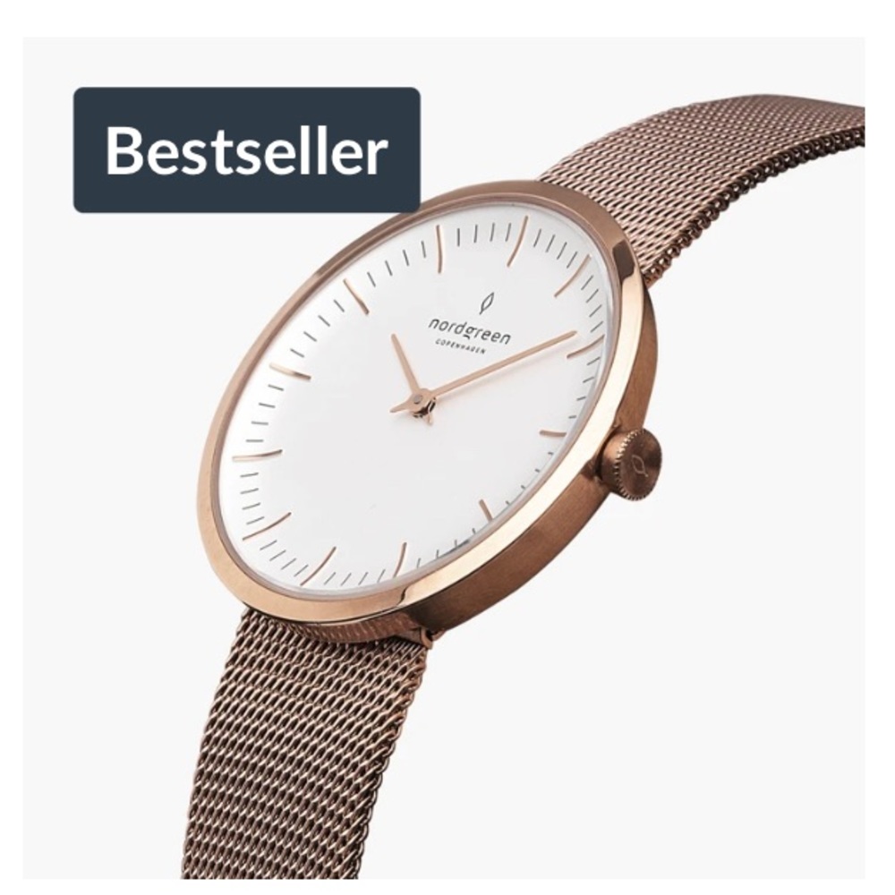 Nordgreen Infinity Watch Rose Gold 32mm